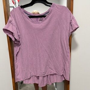 Pilcro Lavender Short Sleeve Top